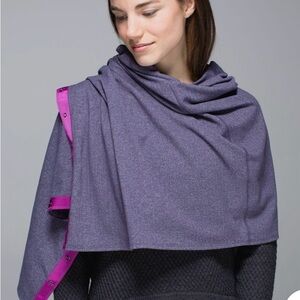 Lululemon vinyasa scarf Purple and Pink Women's Shawl